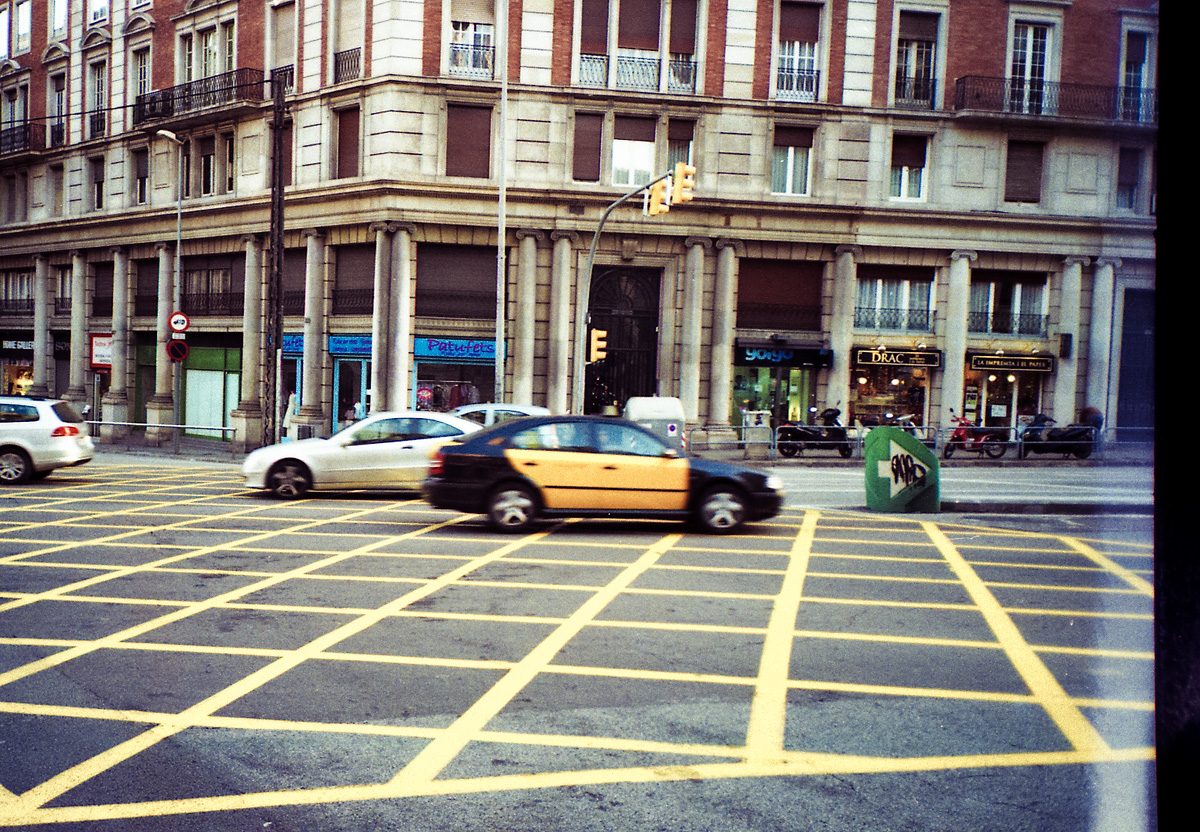 Yellow cab Barcelona