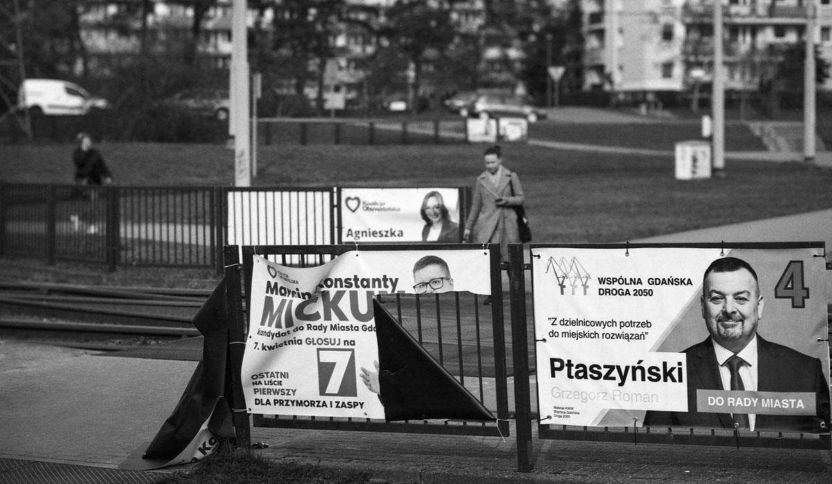 analog street photo Poland